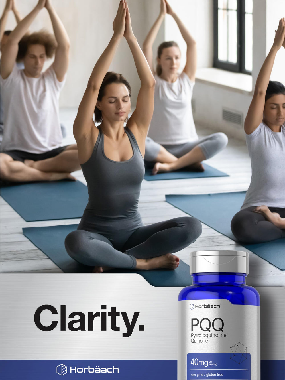 Ingredients note references disodium salt form of PQQ.