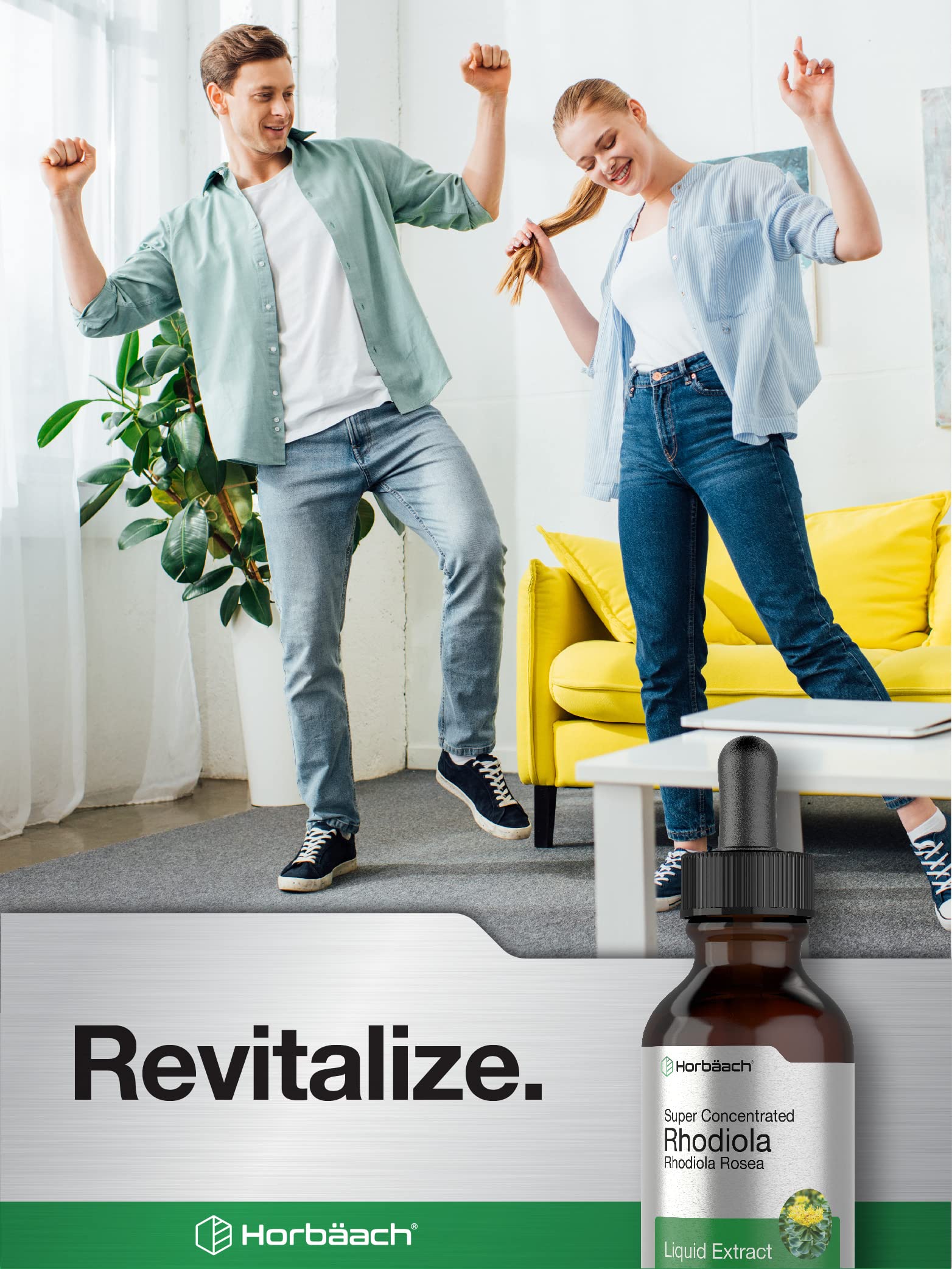 Seal of lab-tested ingredients for Horbaach Rhodiola Rosea tincture