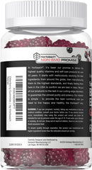 Horbaach label highlights vegan, non-GMO, gluten-free features.