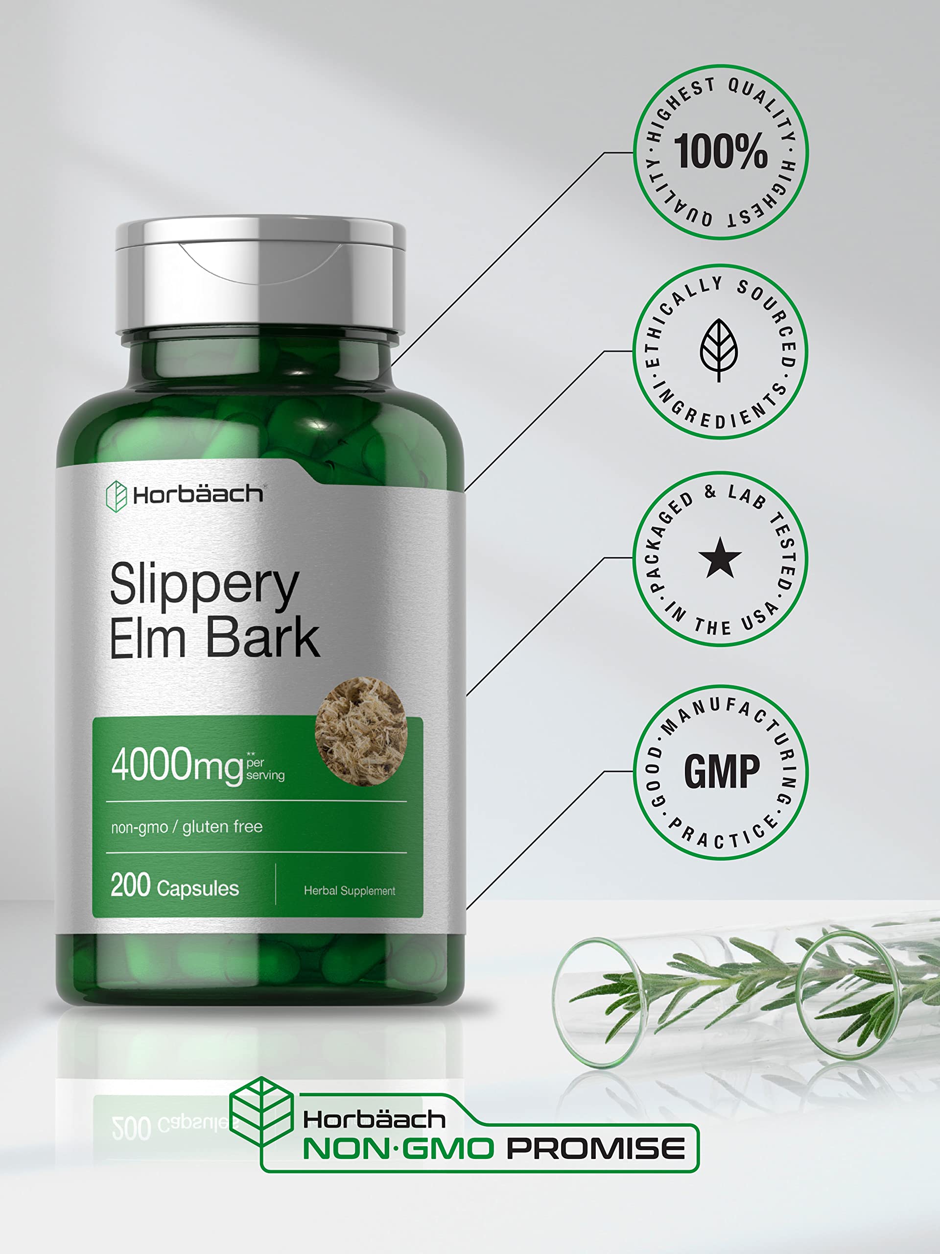 Packaging image communicates purity and trusted Horbaach quality