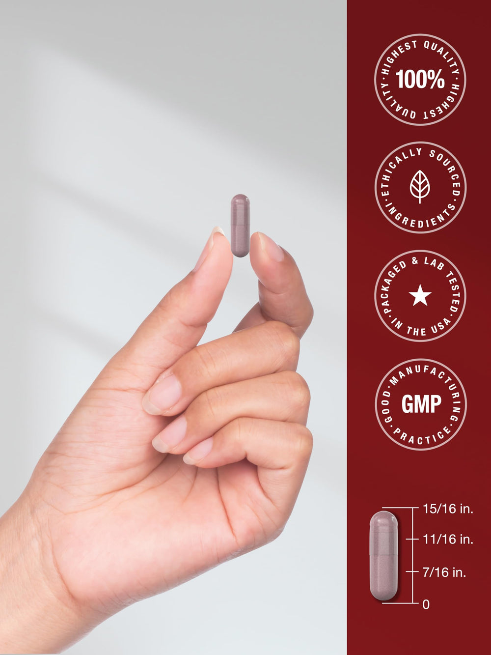 Horbäach Tart Cherry Extract packaging seal for freshness