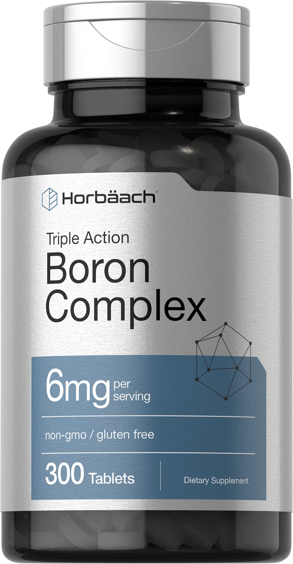 Horbäach Triple Boron Complex tablets for daily mineral support