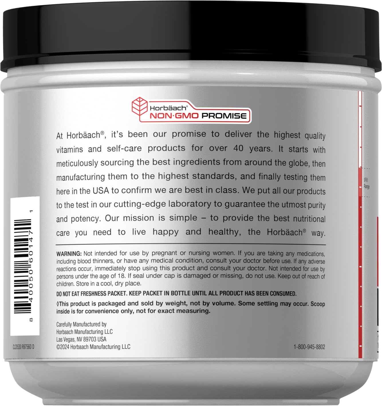 Horbaach Ultimate Joint Support Powder stirred into water