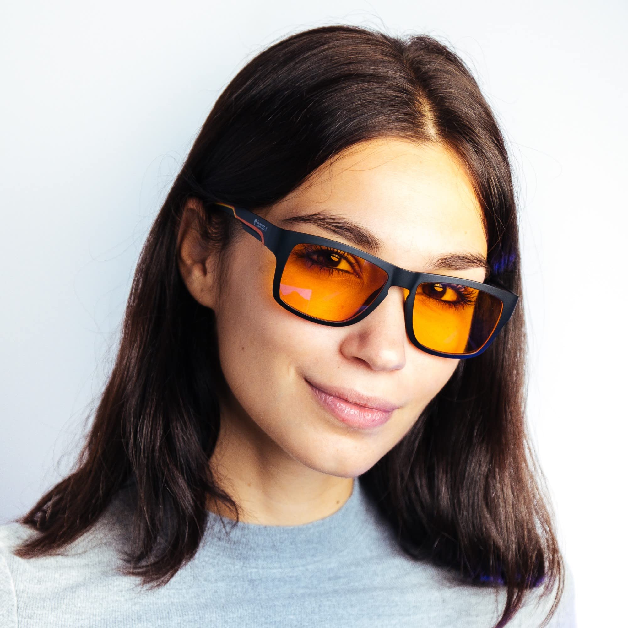 Horus X Kids blue light blocking glasses anti reflective lenses minimize glare