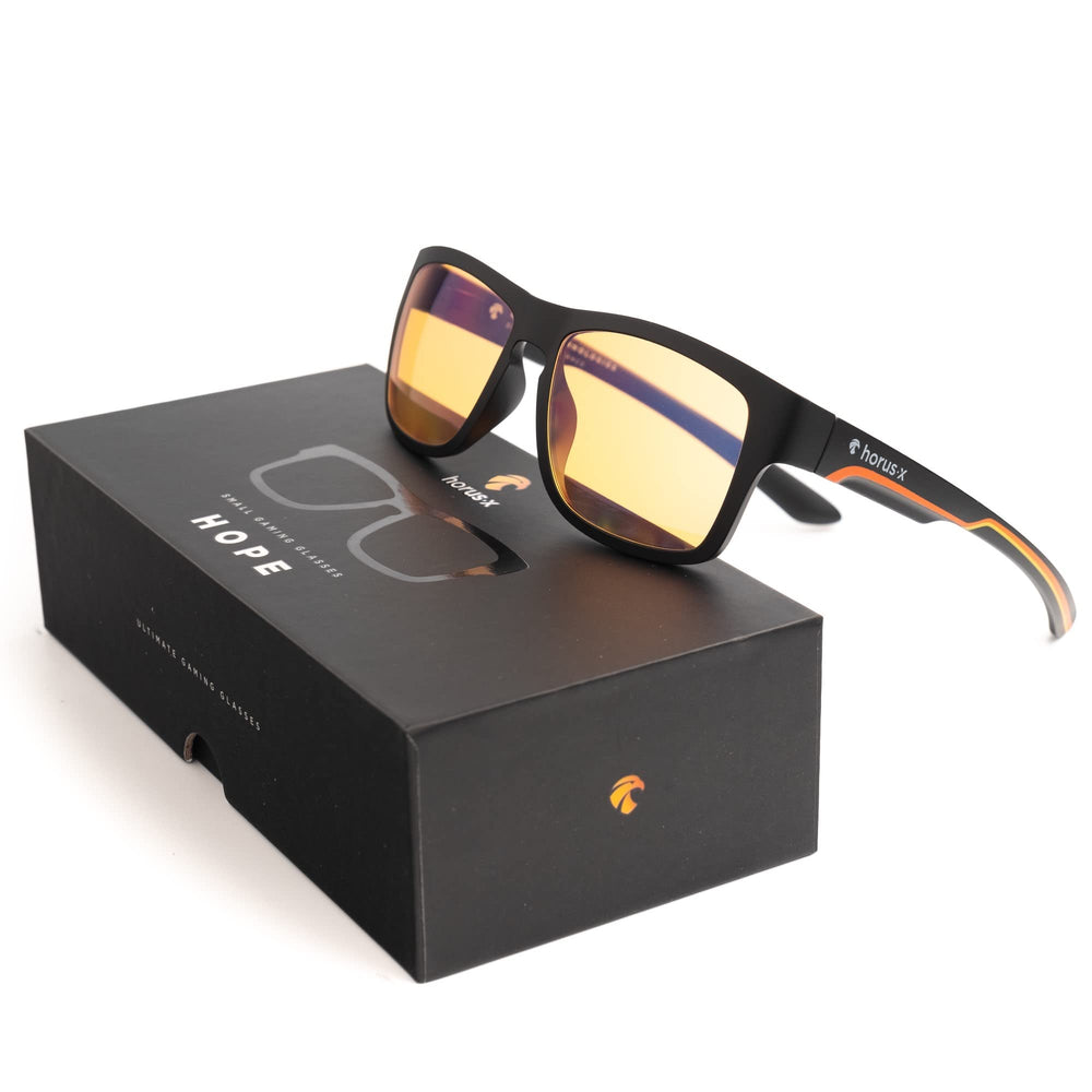 Horus X Kids blue light blocking glasses lightweight frame for comfortable gaming sessions