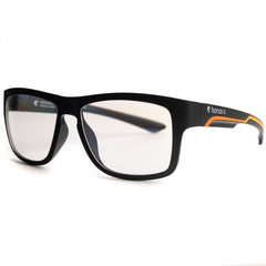 Horus X Kids blue light glasses front view showing lightweight design and comfortable fit.