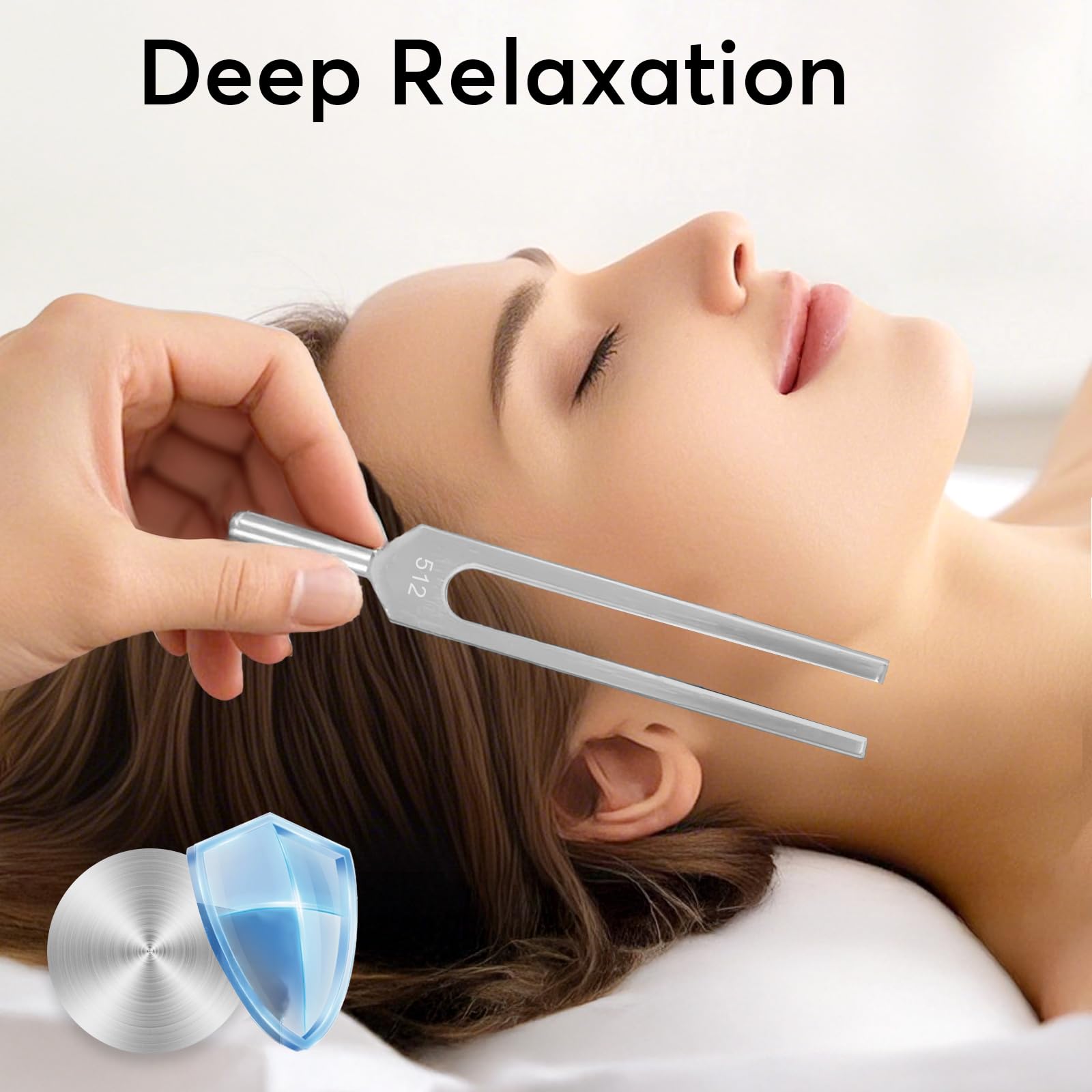 HOSDFOIER rubber mallet for tuning fork strikes.