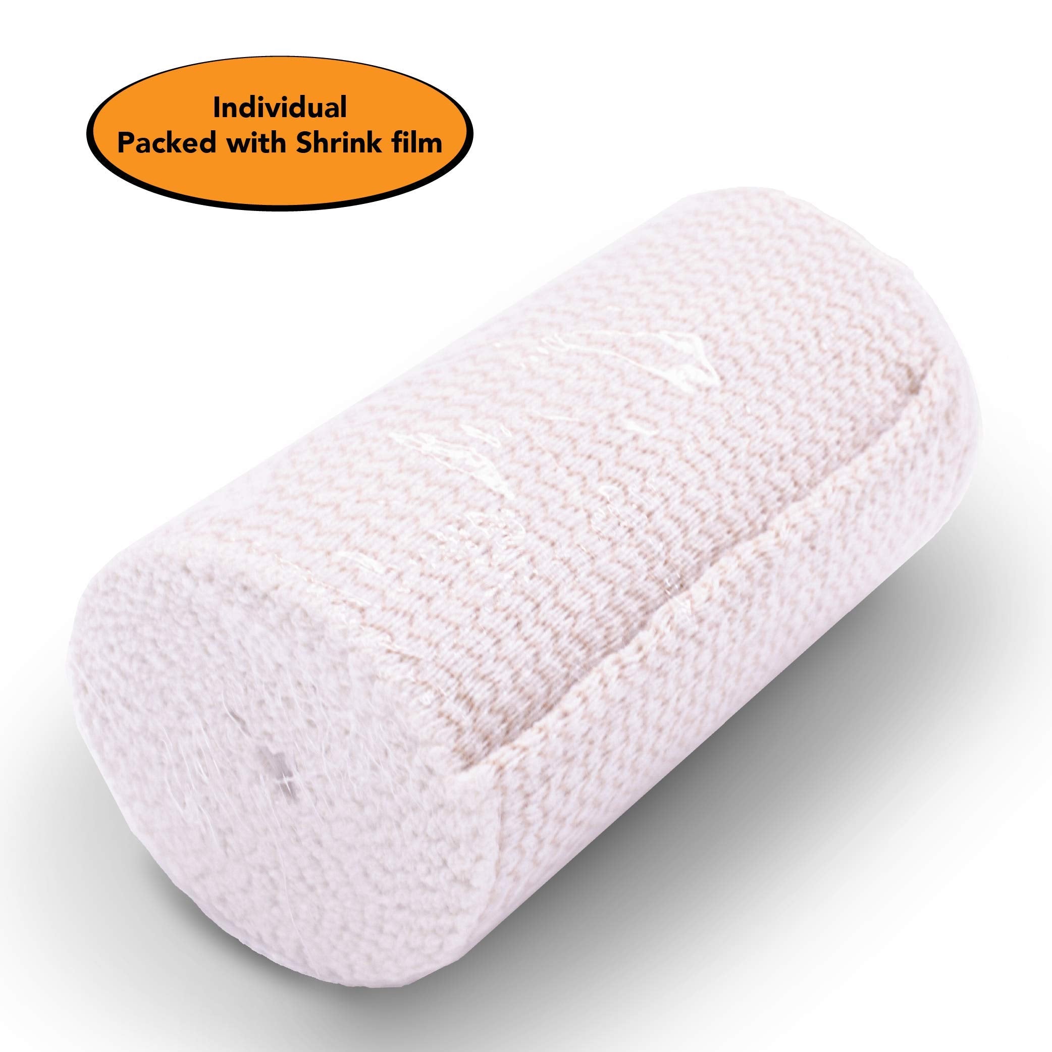 Hospora extended-stretch test showing up to 15 ft per wrap.