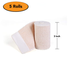 Hospora five-roll pack in 3-inch size ready for quick, secure wraps.
