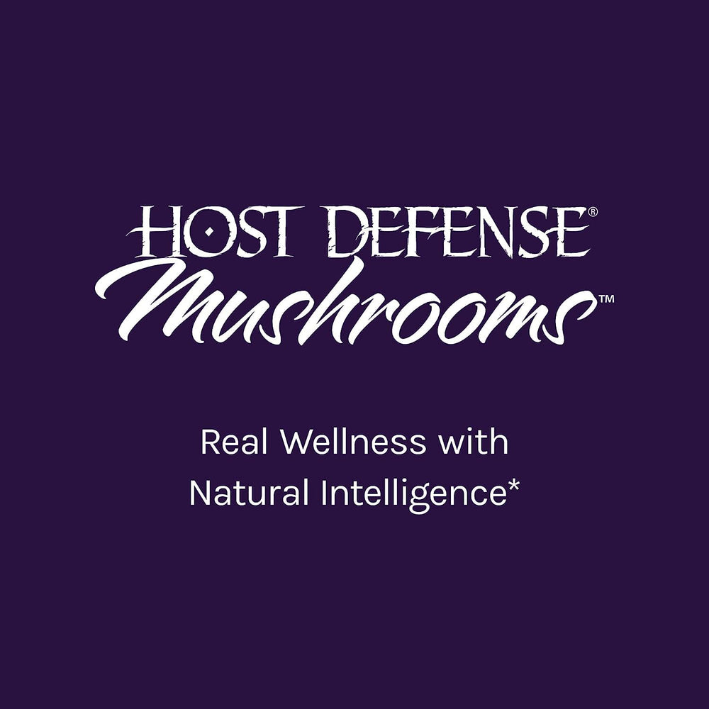 Host Defense Brain & Body Powder serving-size scoop on a clean surface.