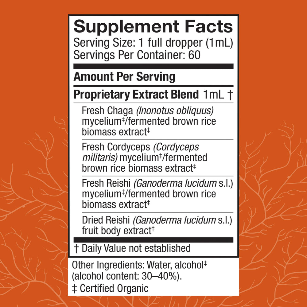 Host Defense Breathe Extract dropper dispensing for precise dosing in your routine.