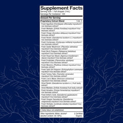 Front label of Host Defense MyCommunity Extract highlighting the 17-species blend.