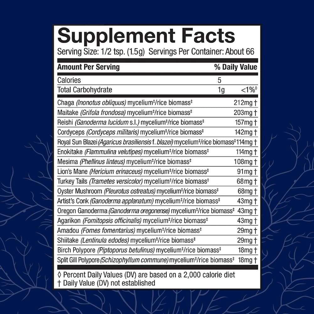 Host Defense MyCommunity Powder scoop demonstrates convenient daily serving for consistent use