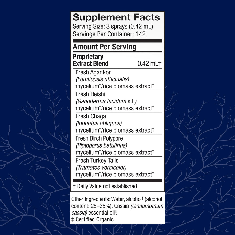 Host Defense MycoShield throat spray pump action for easy measured doses