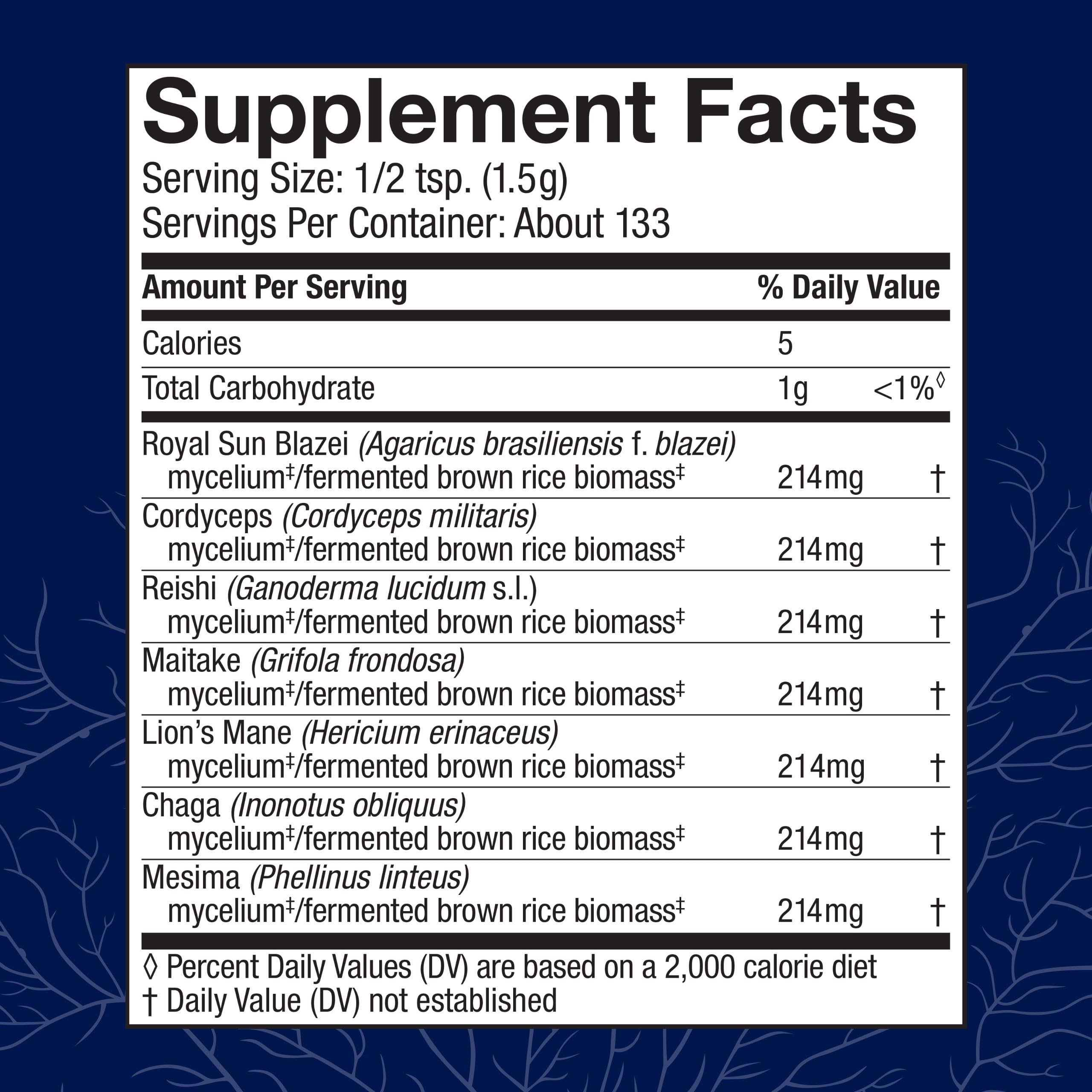 Host Defense Stamets 7 bottle-pour illustrating convenient daily dosing and easy integration.