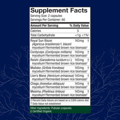 Host Defense Stamets 7 capsules displayed for everyday wellness.