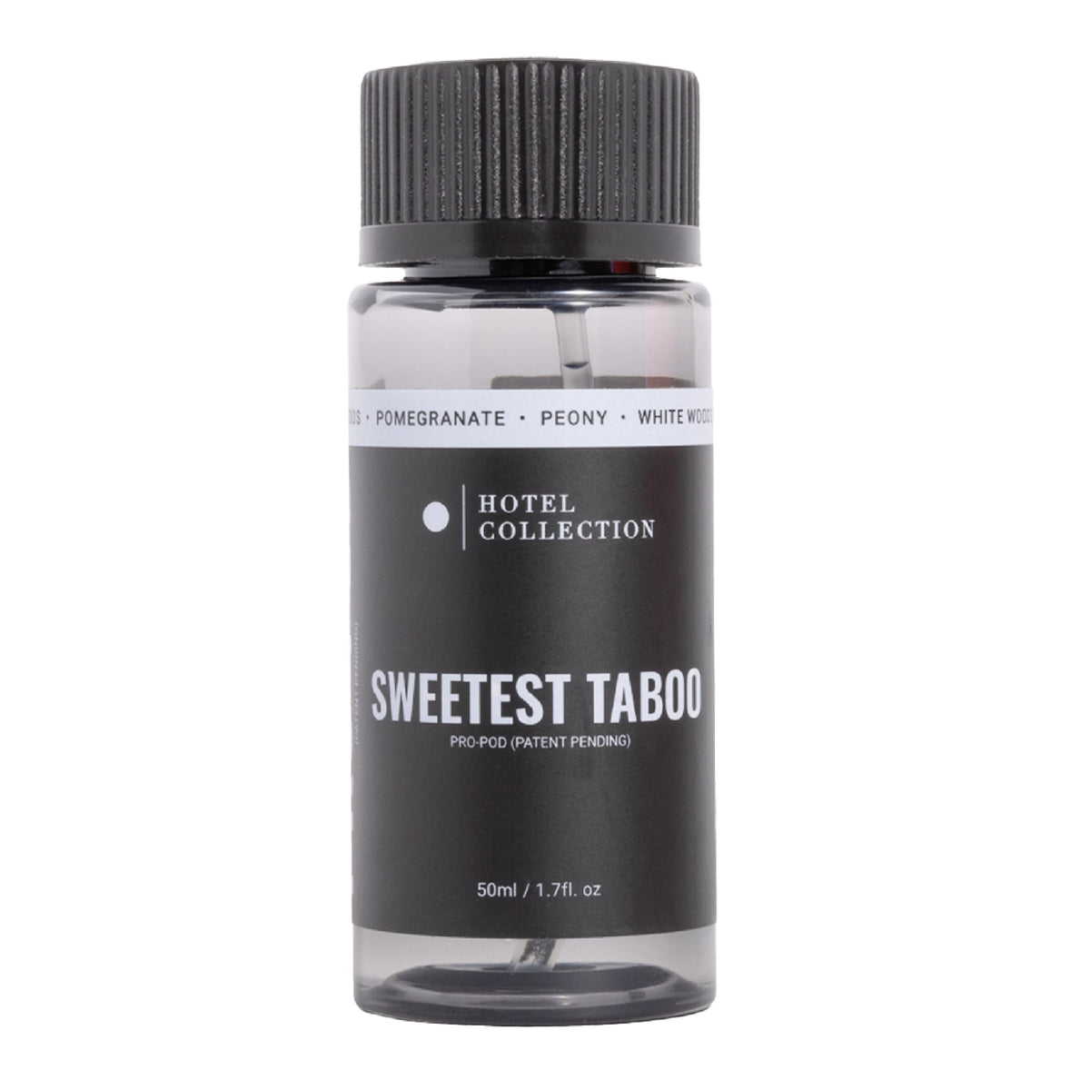 Hotel Collection Sweetest Taboo Pro-Pod bottle close-up for lasting home fragrance