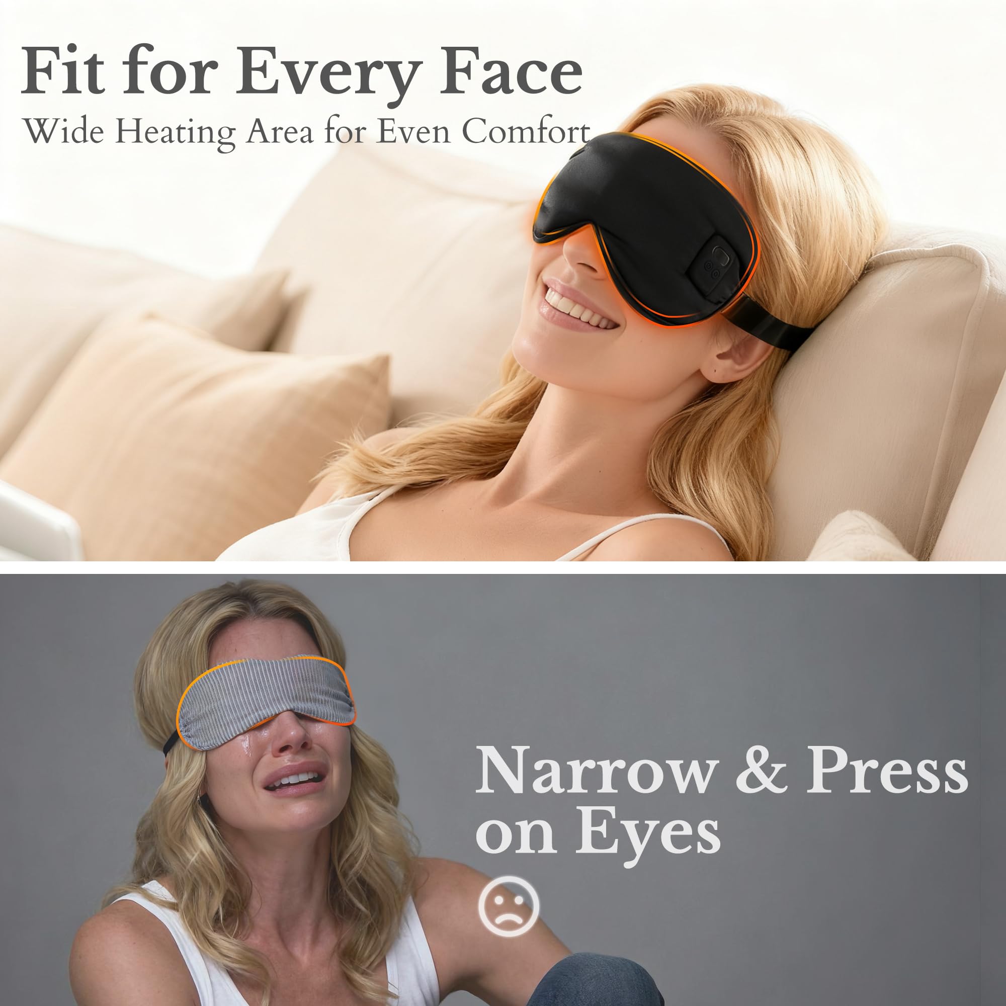 HOTHUGZ cooling gel eye mask provides refreshing relief and puffiness reduction.