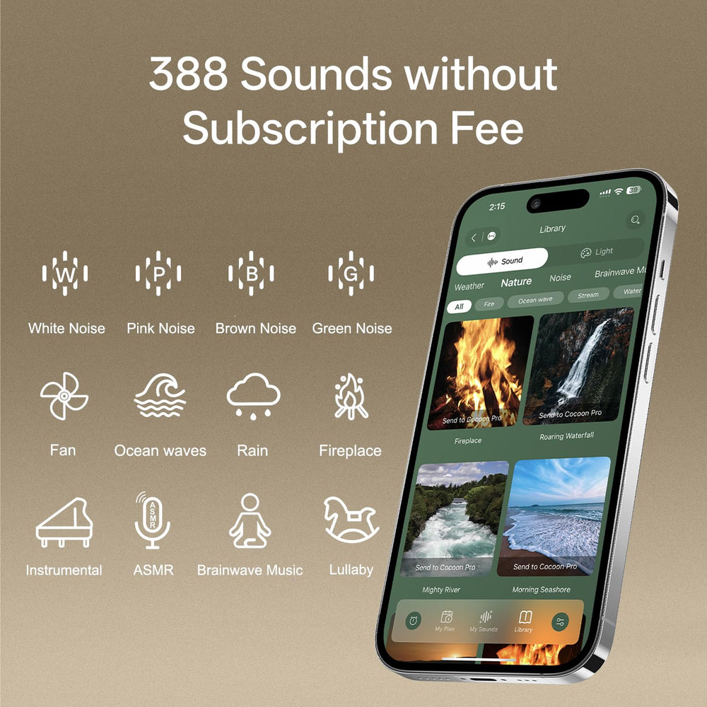 Hotmoon Cocoon Pro 2 app control interface for easy setup.