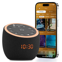 Hotmoon Cocoon Pro 2 front view showing the white noise device for better sleep.