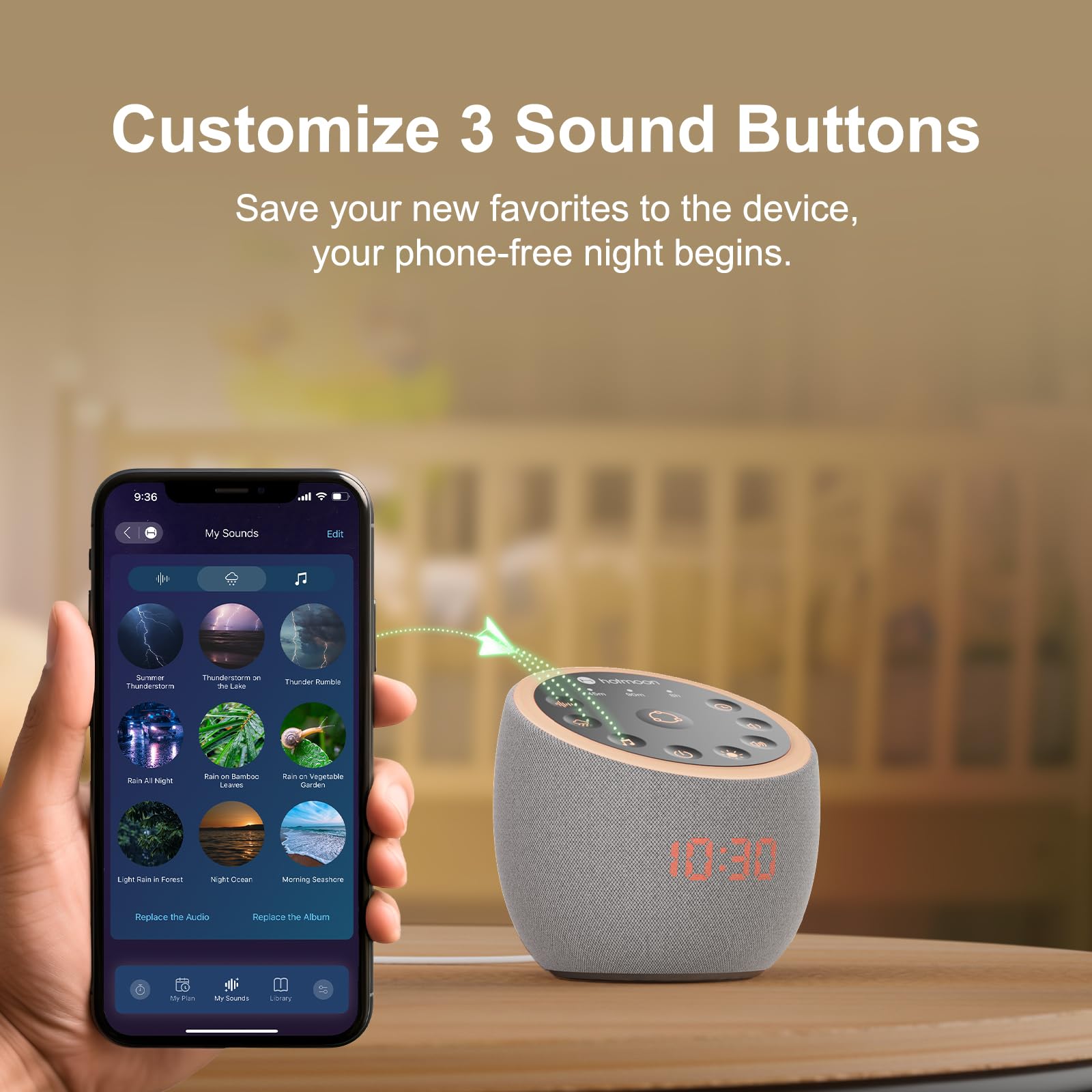 Hotmoon app control enables easy remote setup and autonomous sleep routines