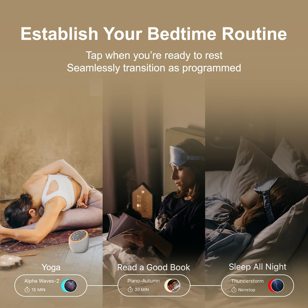 Hotmoon ascending alarm gradually wakes with soft melodies and dimmed clock
