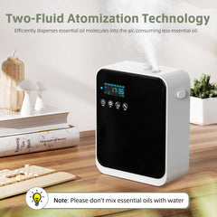 HOTOIQ diffuser with Aroma Buddy app for scheduling and control