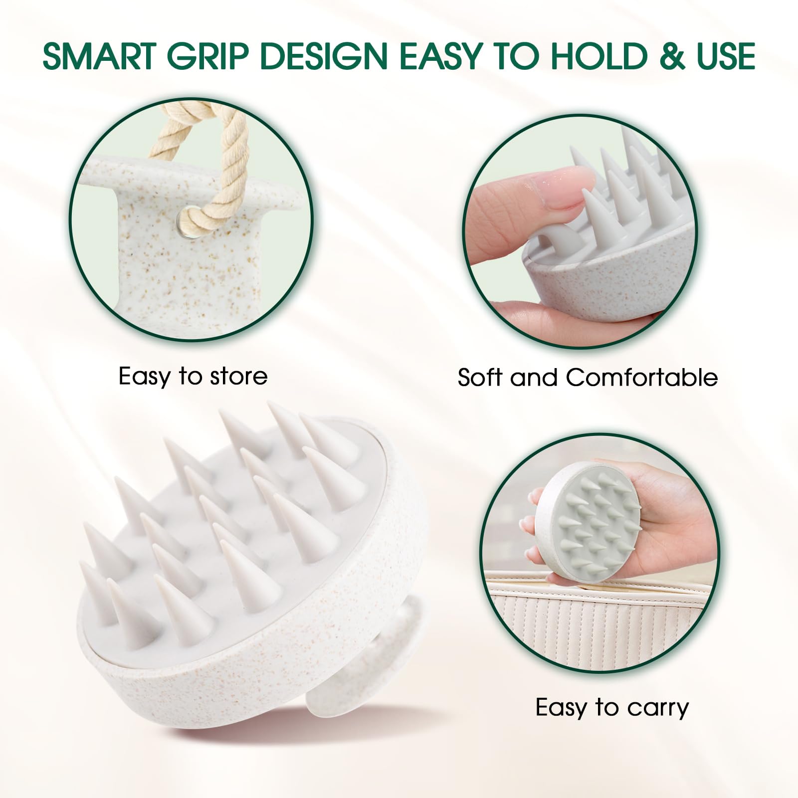 Hotosu dry-use massager for refreshing scalp