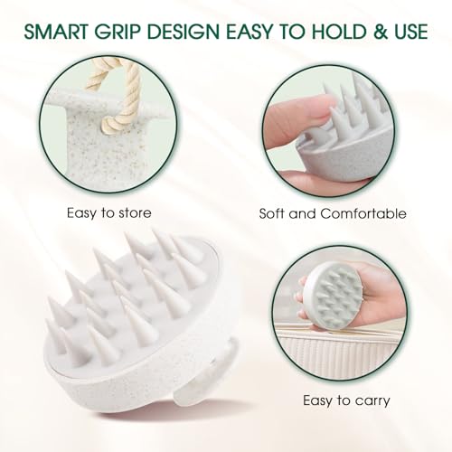 Exfoliación capilar suave con Hotosu para cuero cabelludo limpio