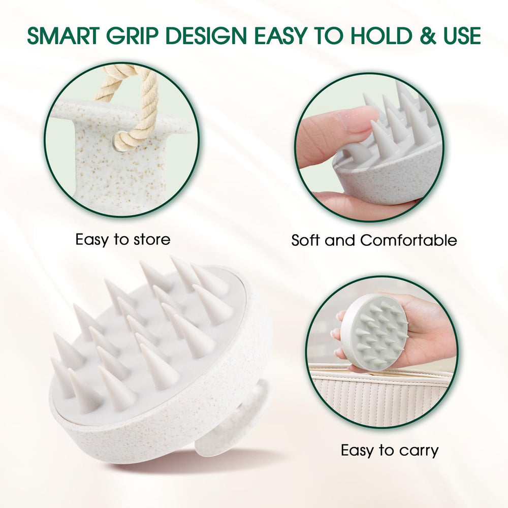 Hotosu mango ergonómico para un agarre seguro en ducha o seco