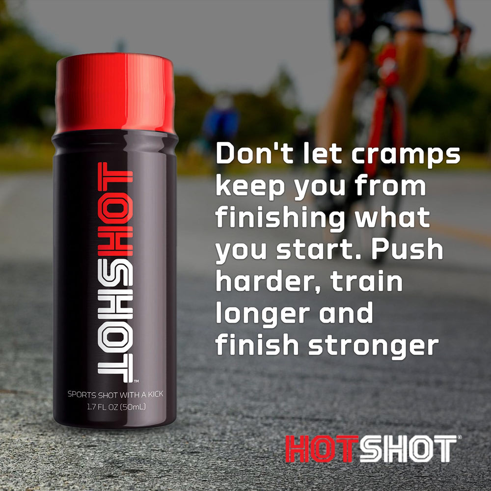HOTSHOT uses natural spices to calm nerve activity and prevent cramps.