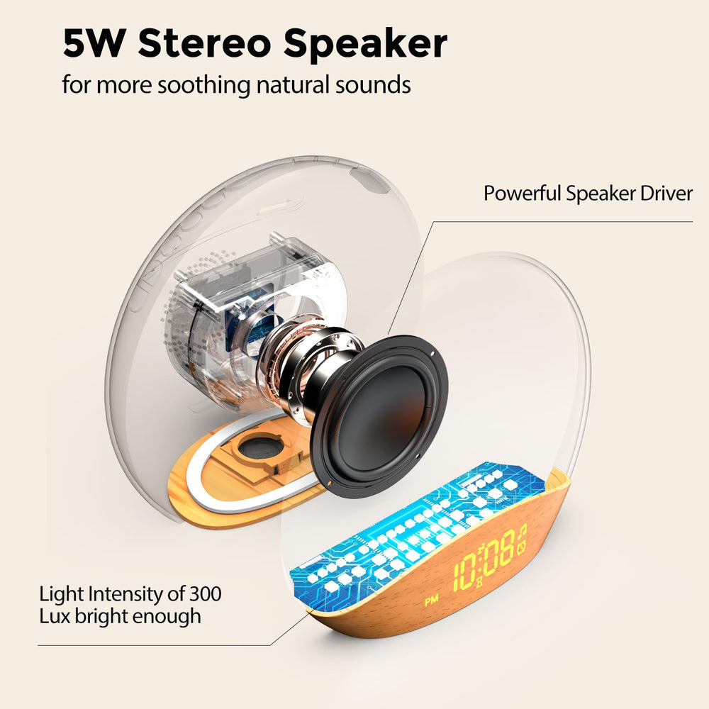 HOUSBAY 26 soothing sounds to help create a calm sleep environment