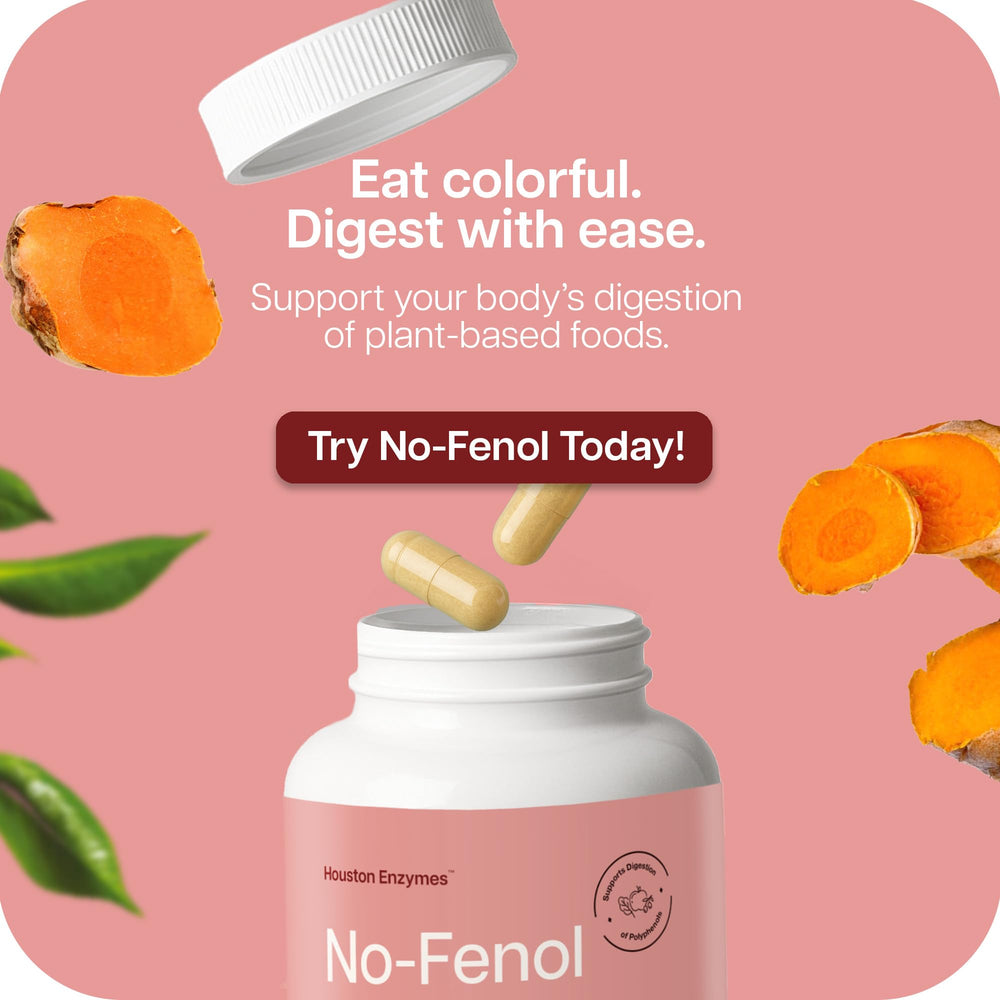 Eco-friendly packaging and recycling symbol with No-Fenol.