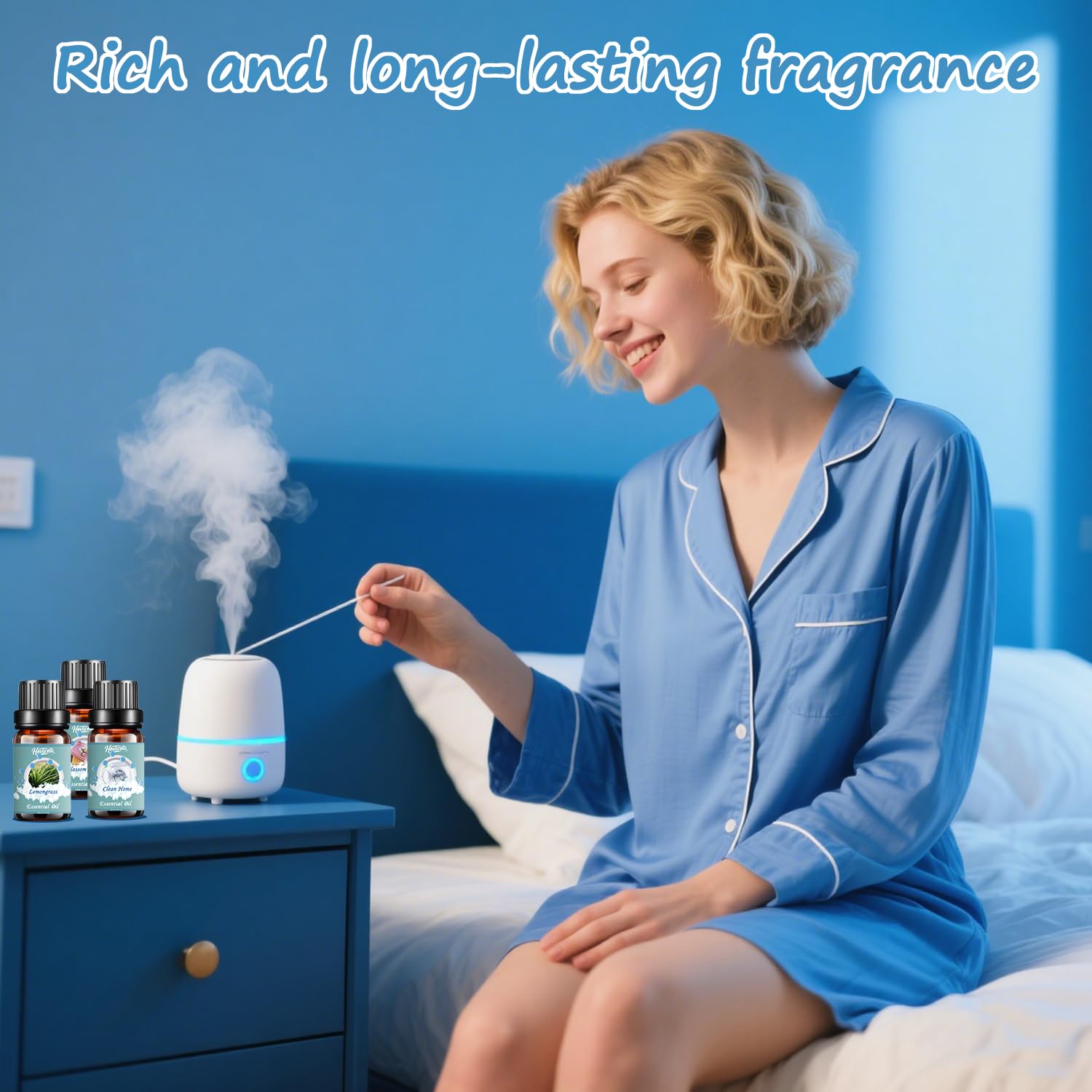 Hovacota fresh linen fragrance oil for crisp laundry scent