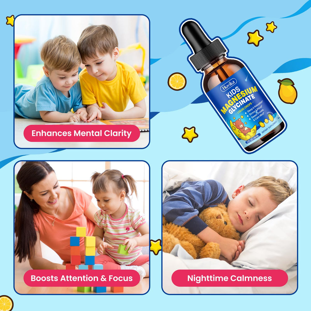 Hovika lemon flavored liquid highlighting mood and focus support.