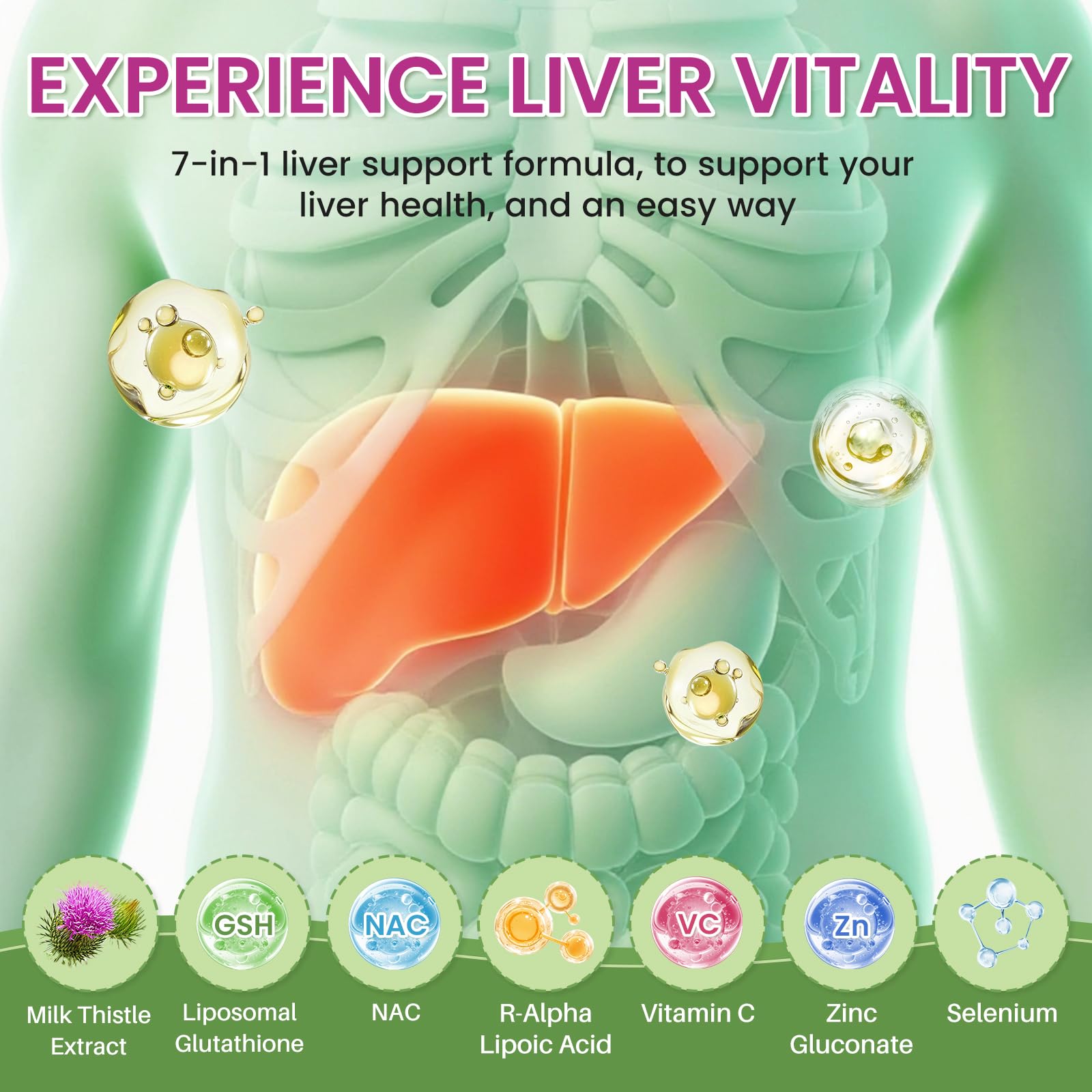 Hovika Immune support visuals highlighting zinc and vitamin C pairing.