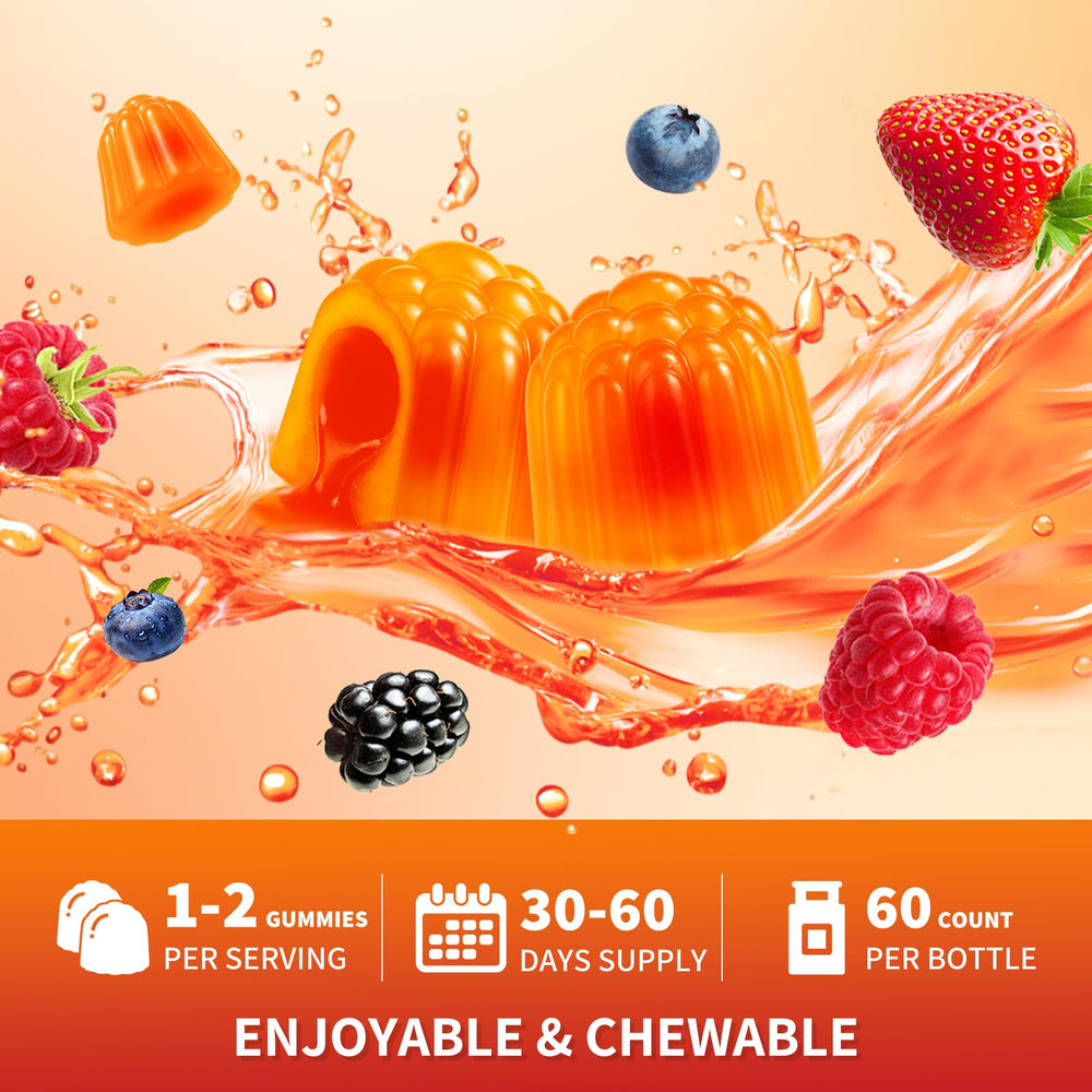 Hovika ingredients layout featuring magnesium selenium CoQ10 benefits.
