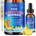 Hovika Kids Magnesium Glycinate Liquid with L-Theanine & Omega-3 – Pineapple (2 oz)