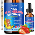 Hovika Magnesium Glycinate Liquid for Kids – Sleep, Calm & Focus (Strawberry, 2 fl oz)