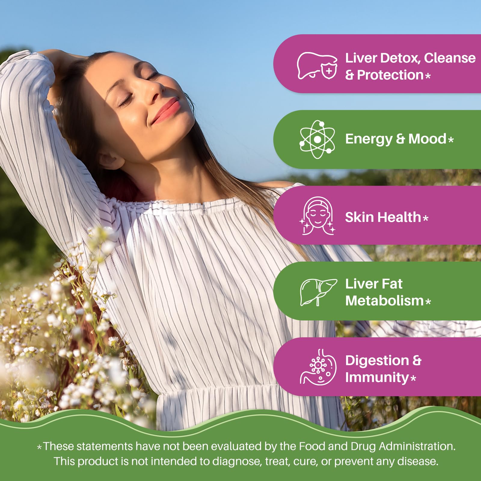 Hovika Milk Thistle Drops label close-up highlighting herbal formula.