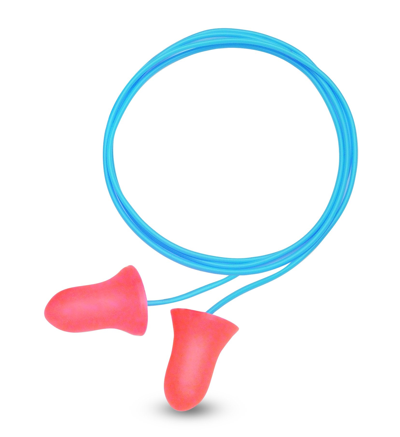 Howard Leight MAX corded earplugs in orange pack for high-noise environments.