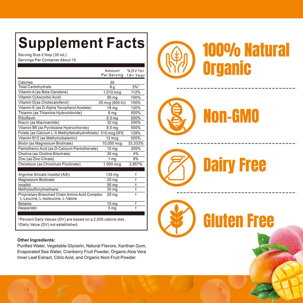 HOWEEJET Biotin 10000mcg label close-up signals potency and quality.