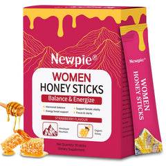 HOWEEJET Shilajit Honey Stick strawberry pack shot highlights convenient energy snack