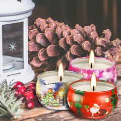 Howemon vanilla candle jar adds warm, inviting aroma.