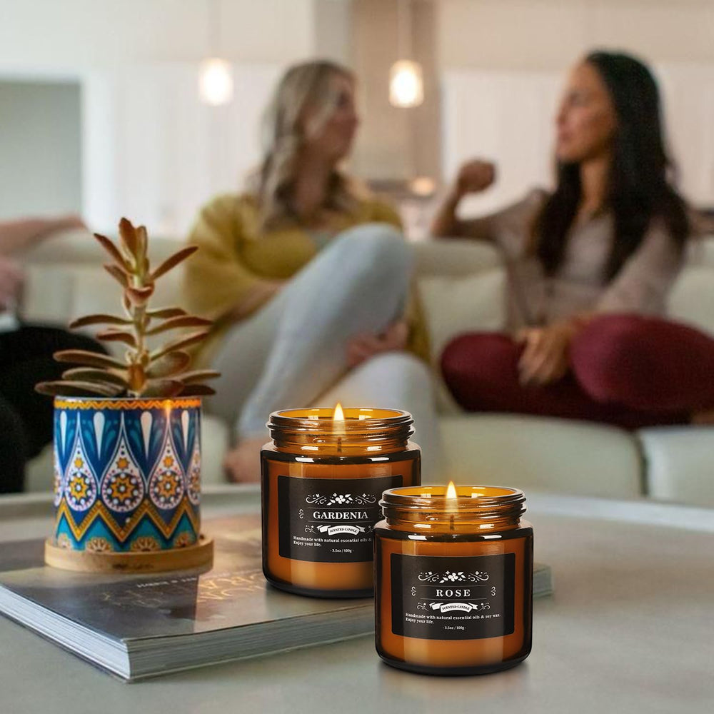 Howemon candles create inviting spaces in bedrooms, living rooms, or work desks