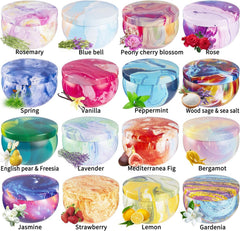 Howemon soy wax candles in decorative gift packaging.