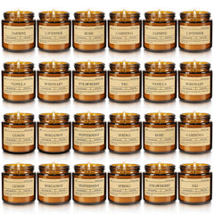 Howemon soy wax candles with long burn time for cozy evenings