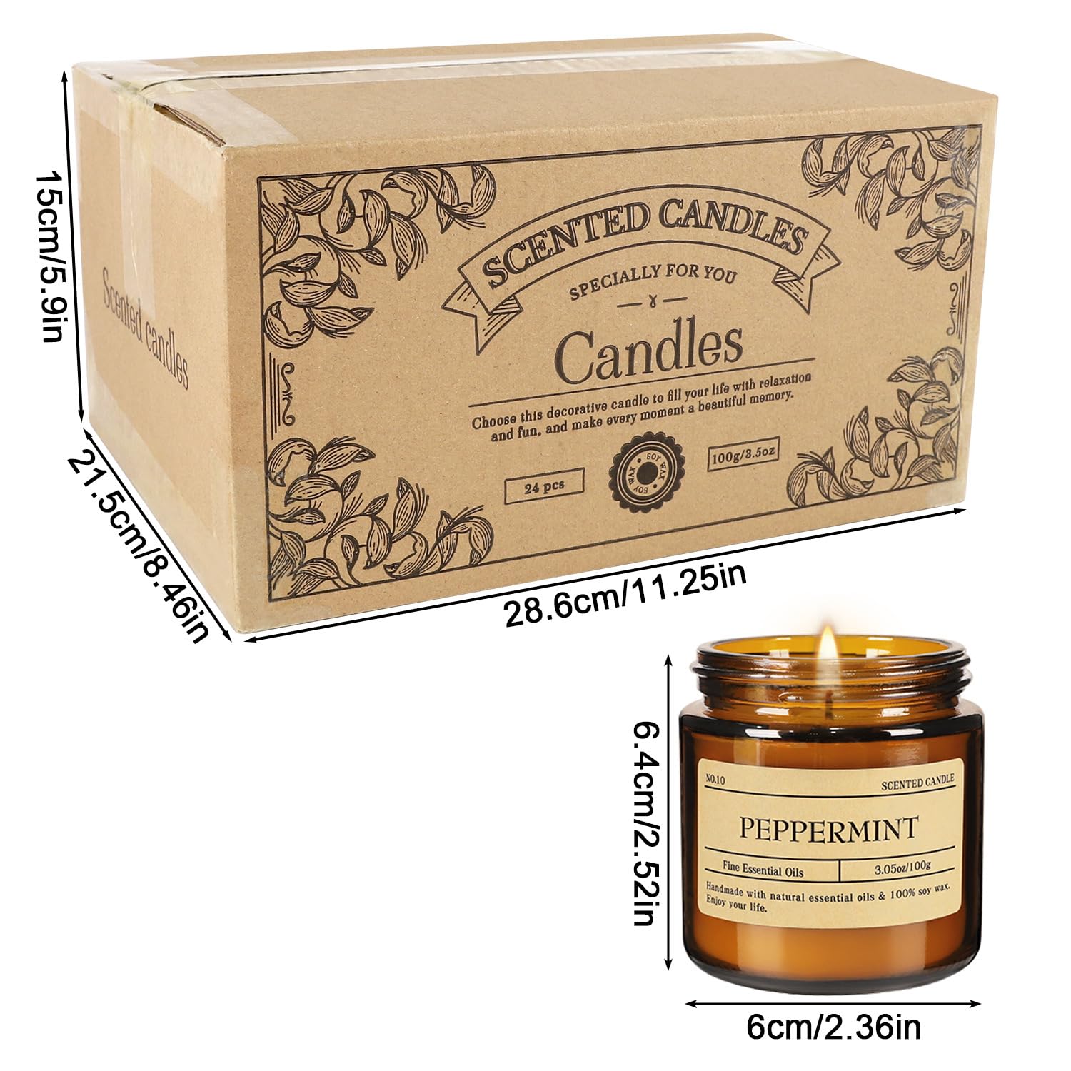 Howemon stress-relief candles create a calm, relaxing atmosphere