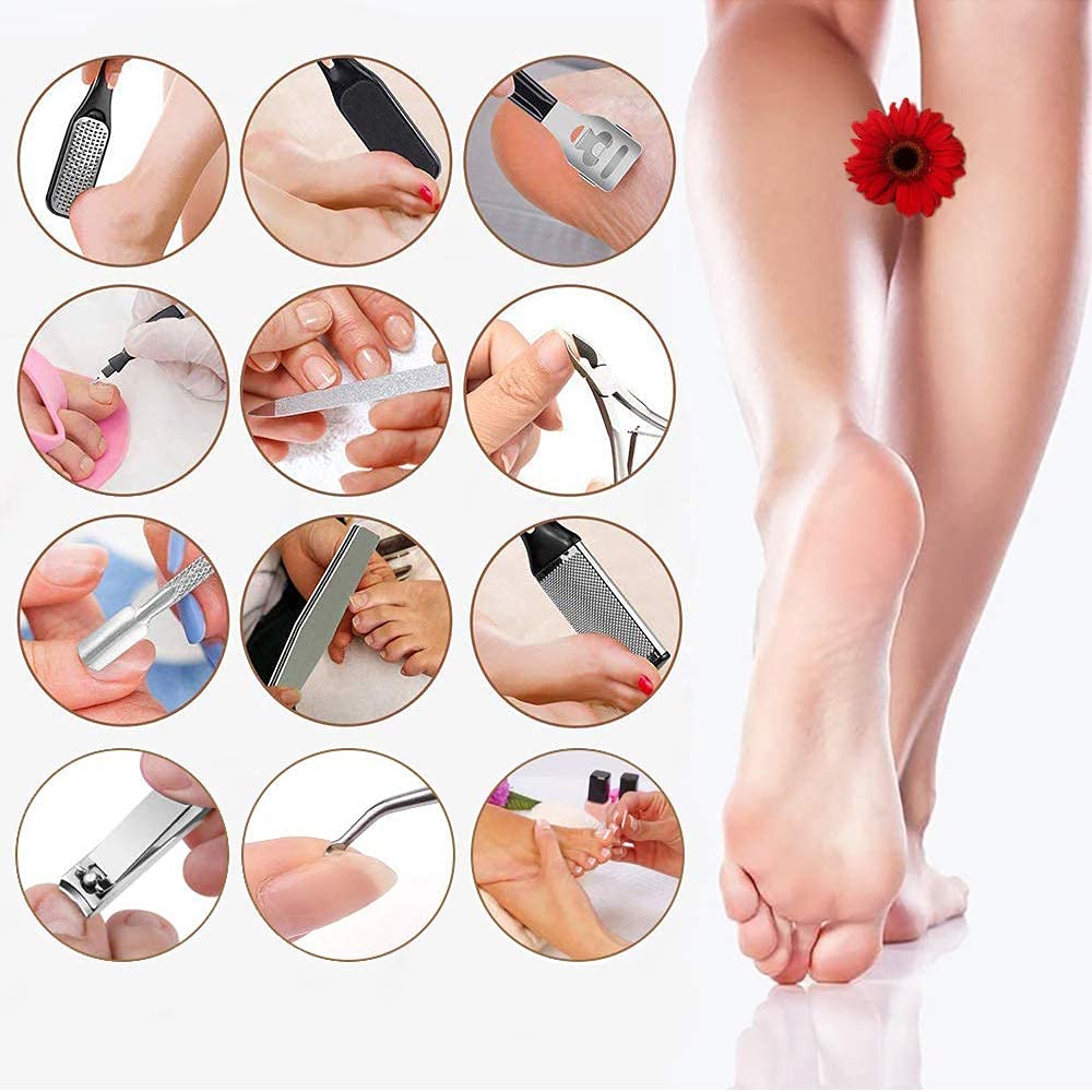 Hoxida cordless travel-friendly design for on-the-go foot care