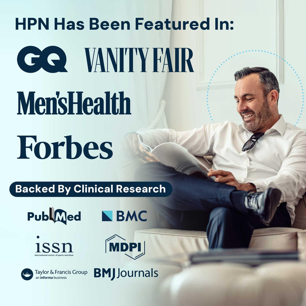 HPN NAD3 supplement scene featuring the bottle in daily routine.